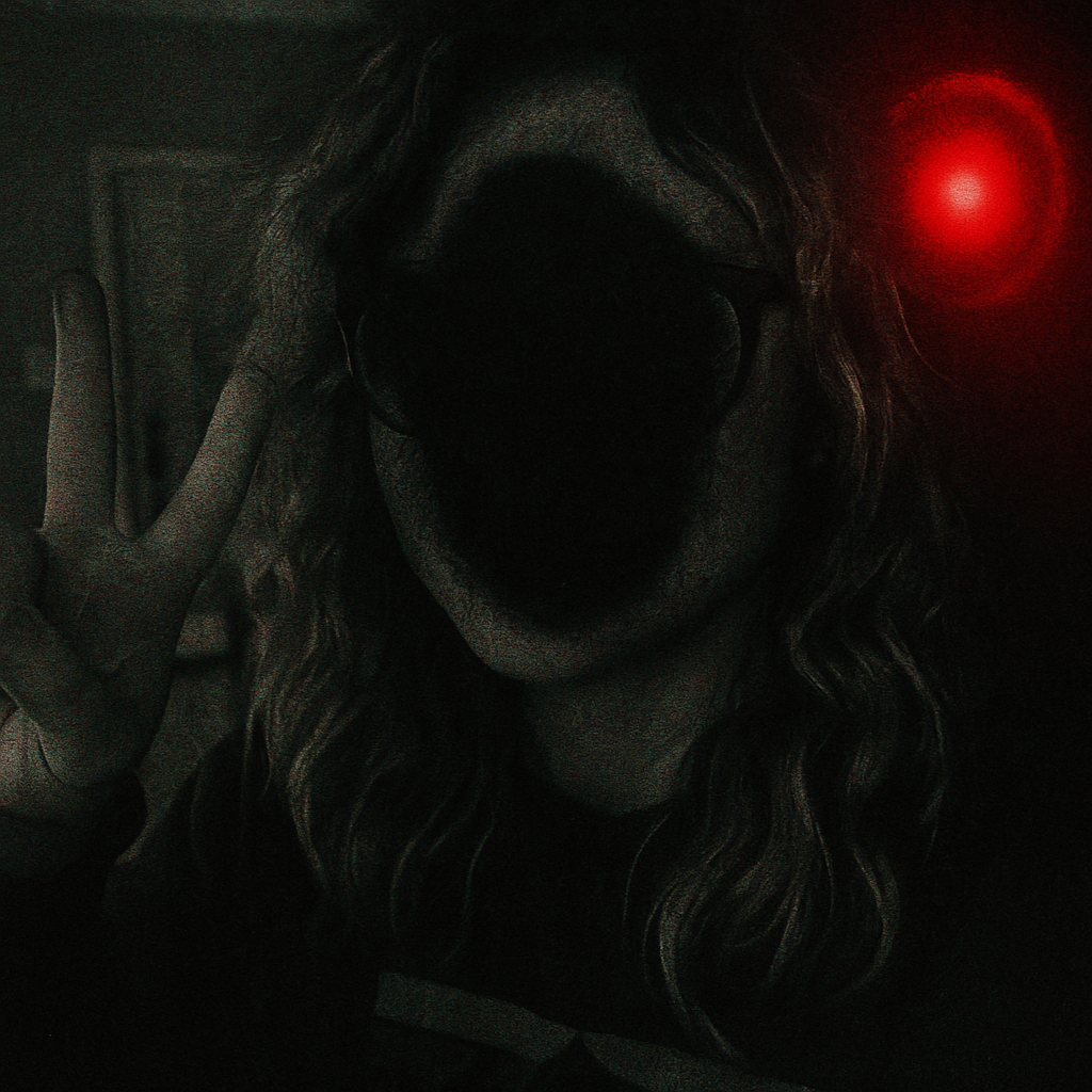 A scary image fading in